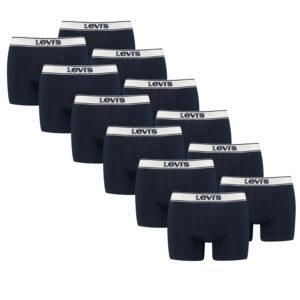 Levi's Vintage Heather Herren Boxershorts Unterwäsche Retroshorts 12er Pack
