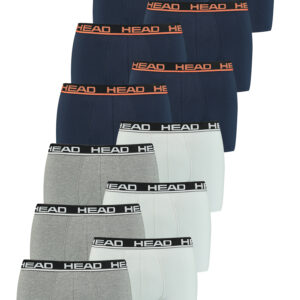 Head Herren Basic Boxer Pant Shorts Unterwäsche Unterhose 12 er Pack