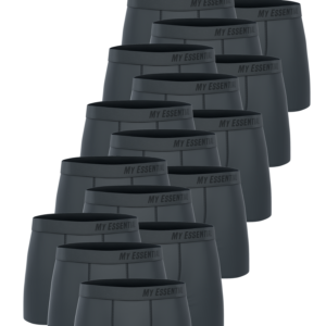 18 er Pack My Essential Clothing Basic Boxershorts Cotton Bio Herren Shorts Unte...