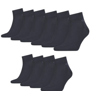 Calvin Klein Quarter Sneaker Socken Herren Kurzsocke 10 Paar