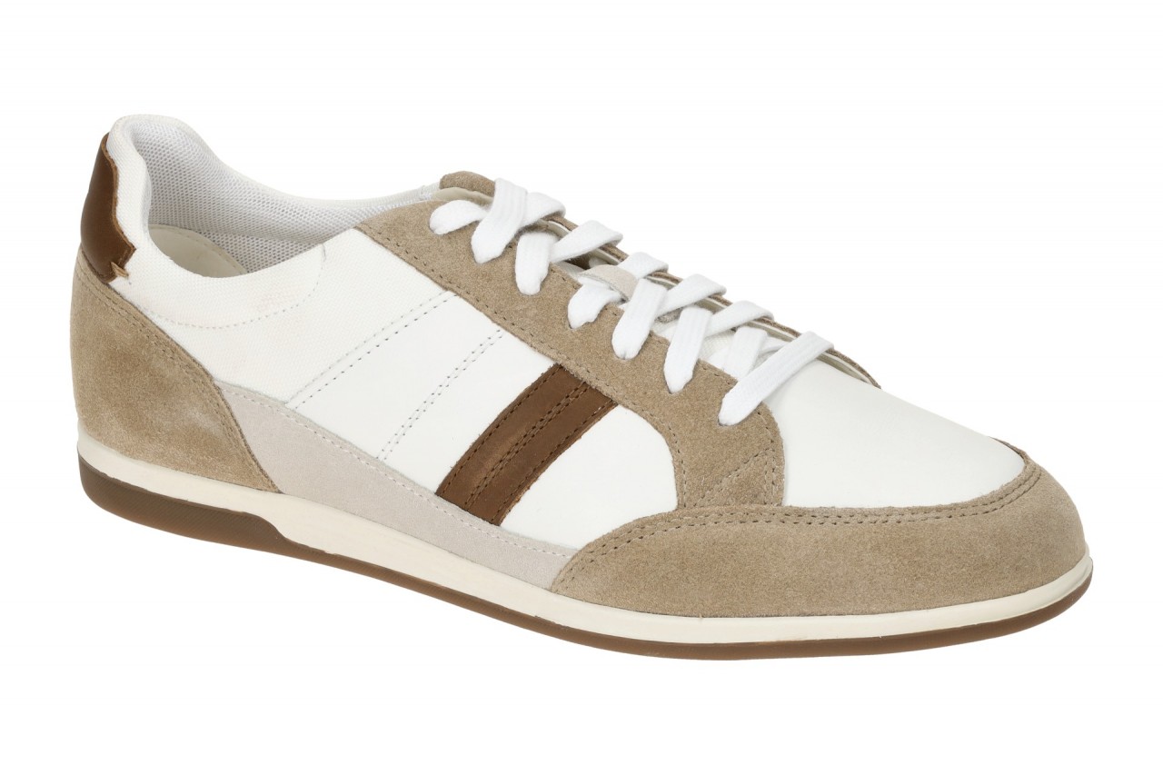 Geox RENAN A U454GA04311C1189 wei? - sportliche Halbschuhe f?r Herren 1 Geox RENAN A U454GA04311C1189 wei? - sportliche Halbschuhe f?r Herren