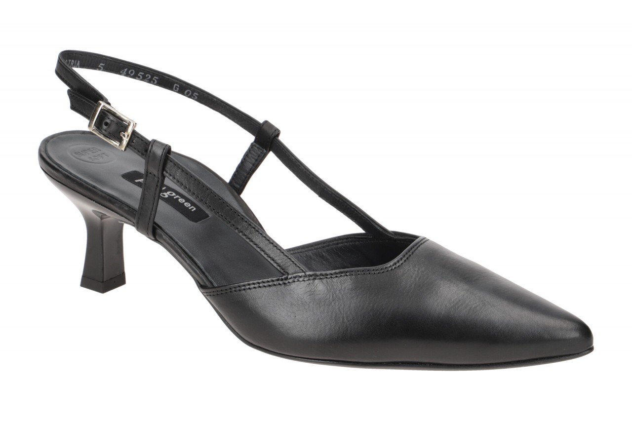 Paul Green 7992-010 schwarz - Sling Pumps f?r Damen 1 Paul Green 7992-010 schwarz - Sling Pumps f?r Damen