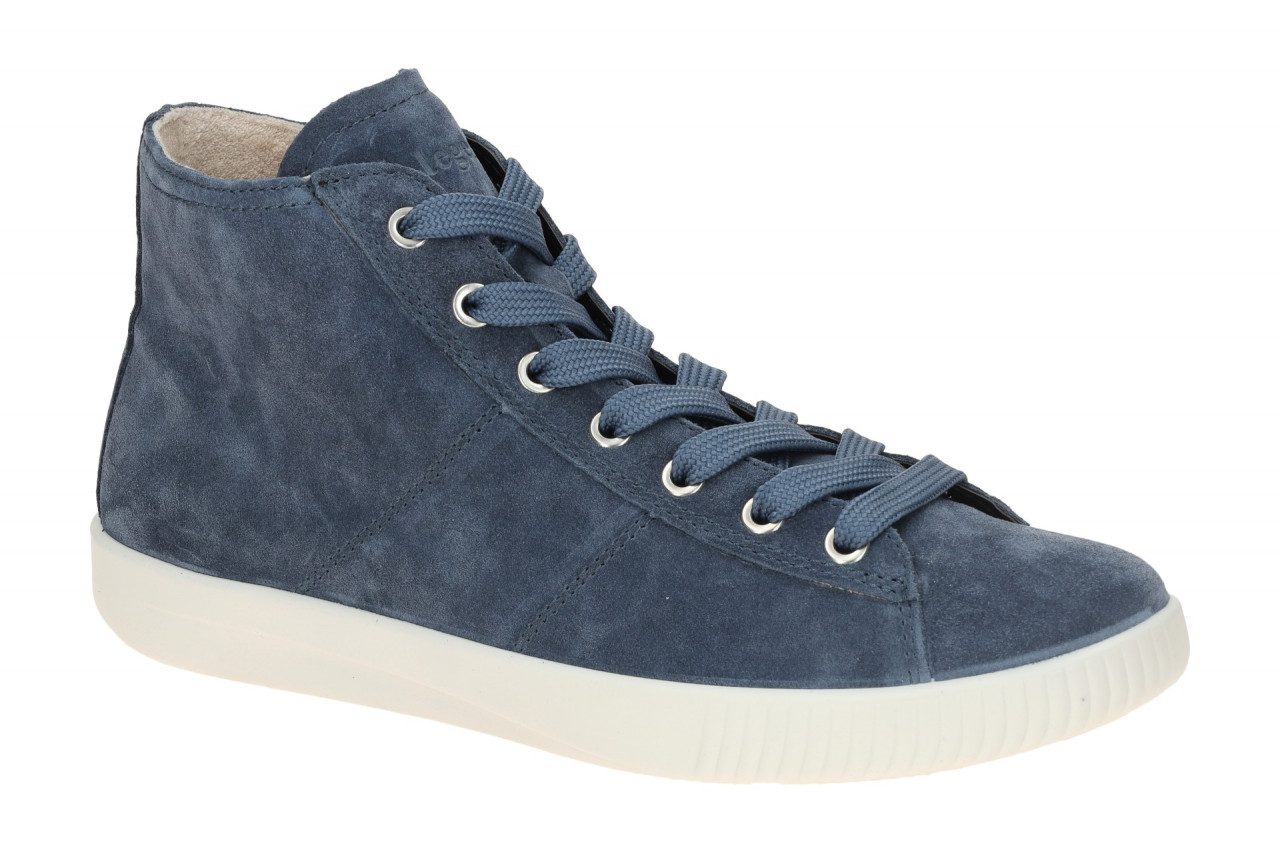 Legero SILENCE 2-000436-8600 blau - Mid Cut Sneakers f?r Damen 1 Legero SILENCE 2-000436-8600 blau - Mid Cut Sneakers f?r Damen