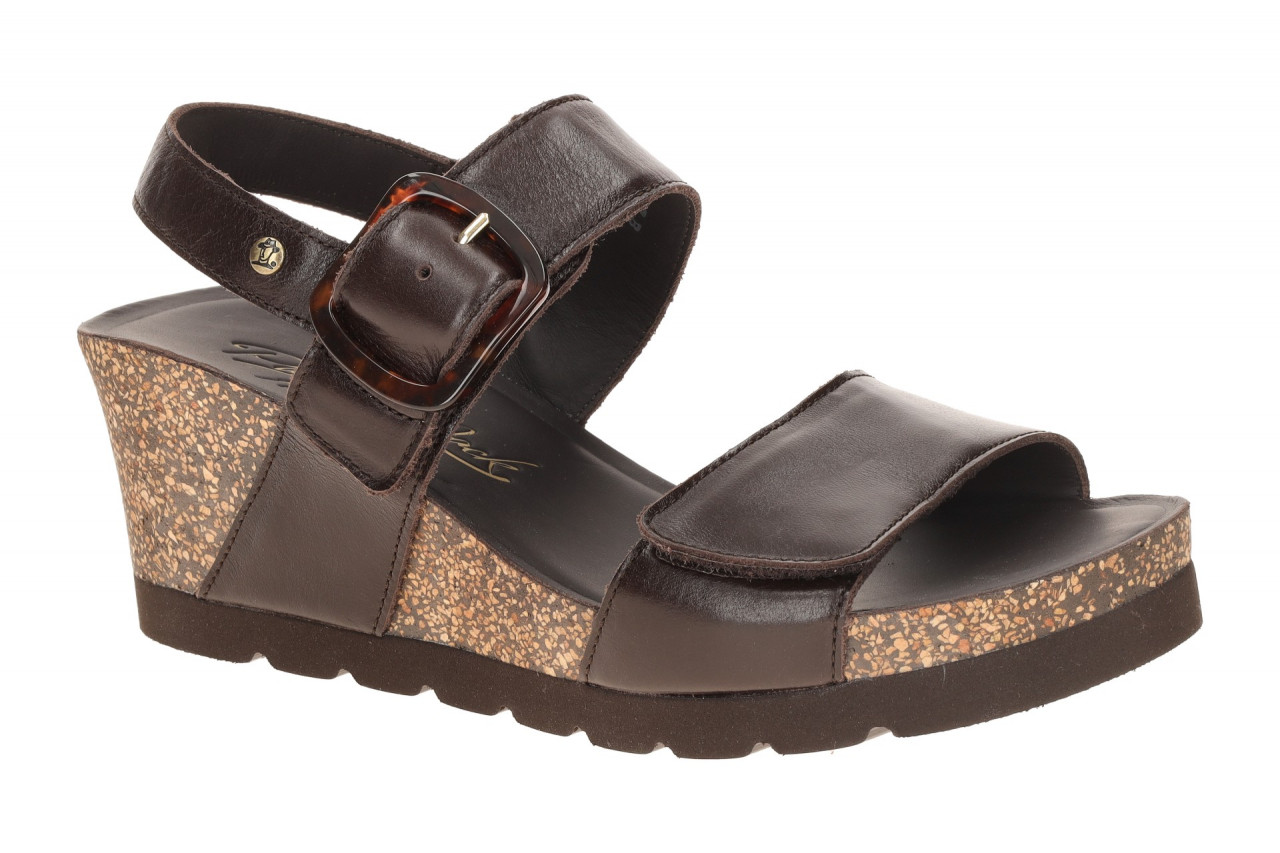 Panama Jack Valle B2 dunkel-braun - Riemchen Sandale f?r Damen 1 Panama Jack Valle B2 dunkel-braun - Riemchen Sandale f?r Damen