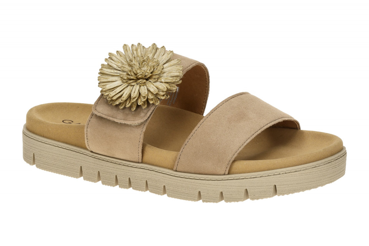Gabor 83.743.14 beige - Pantolette f?r Damen 1 Gabor 83.743.14 beige - Pantolette f?r Damen