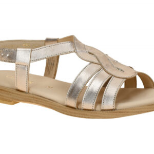 Gabor 85.500.62 grau - Riemchen Sandale f?r Damen