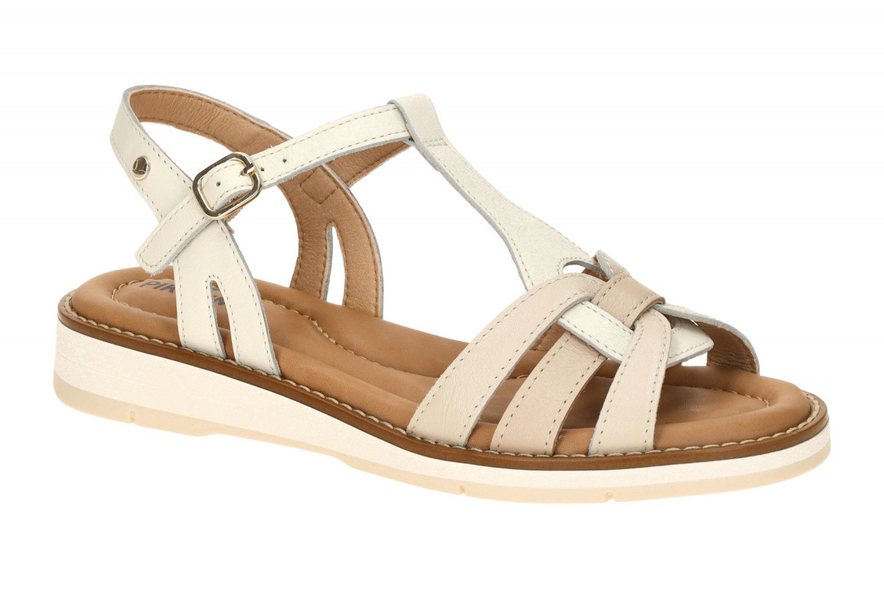 Pikolinos ROQUETAS W9B-0789C1 nata offwhite - Riemchen Sandale f?r Damen 1 Pikolinos ROQUETAS W9B-0789C1 nata offwhite - Riemchen Sandale f?r Damen