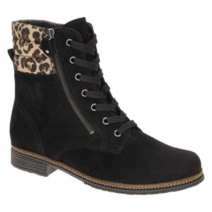 Gabor 74.672.37 schwarz - elegante Stiefelette f?r Damen