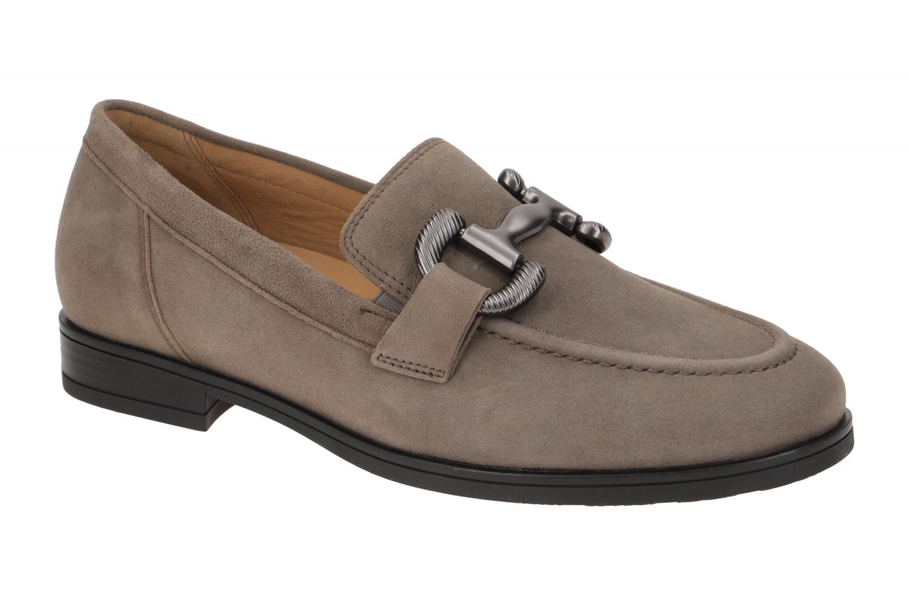 Gabor FLORENZ 32.422.20 grau - elegante Slipper f?r Damen 1 Gabor FLORENZ 32.422.20 grau - elegante Slipper f?r Damen