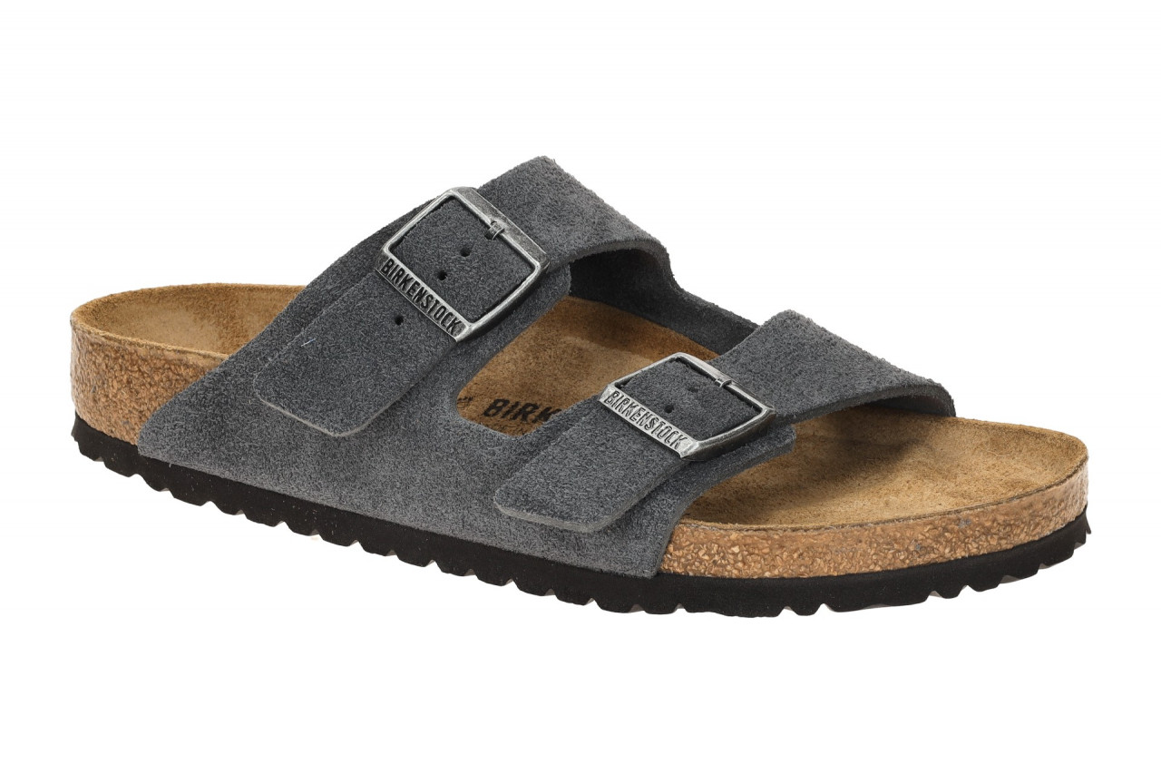 Birkenstock ARIZONA BS 1031632 dunkel-grau - bequeme Pantoletten f?r Herren 1 Birkenstock ARIZONA BS 1031632 dunkel-grau - bequeme Pantoletten f?r Herren