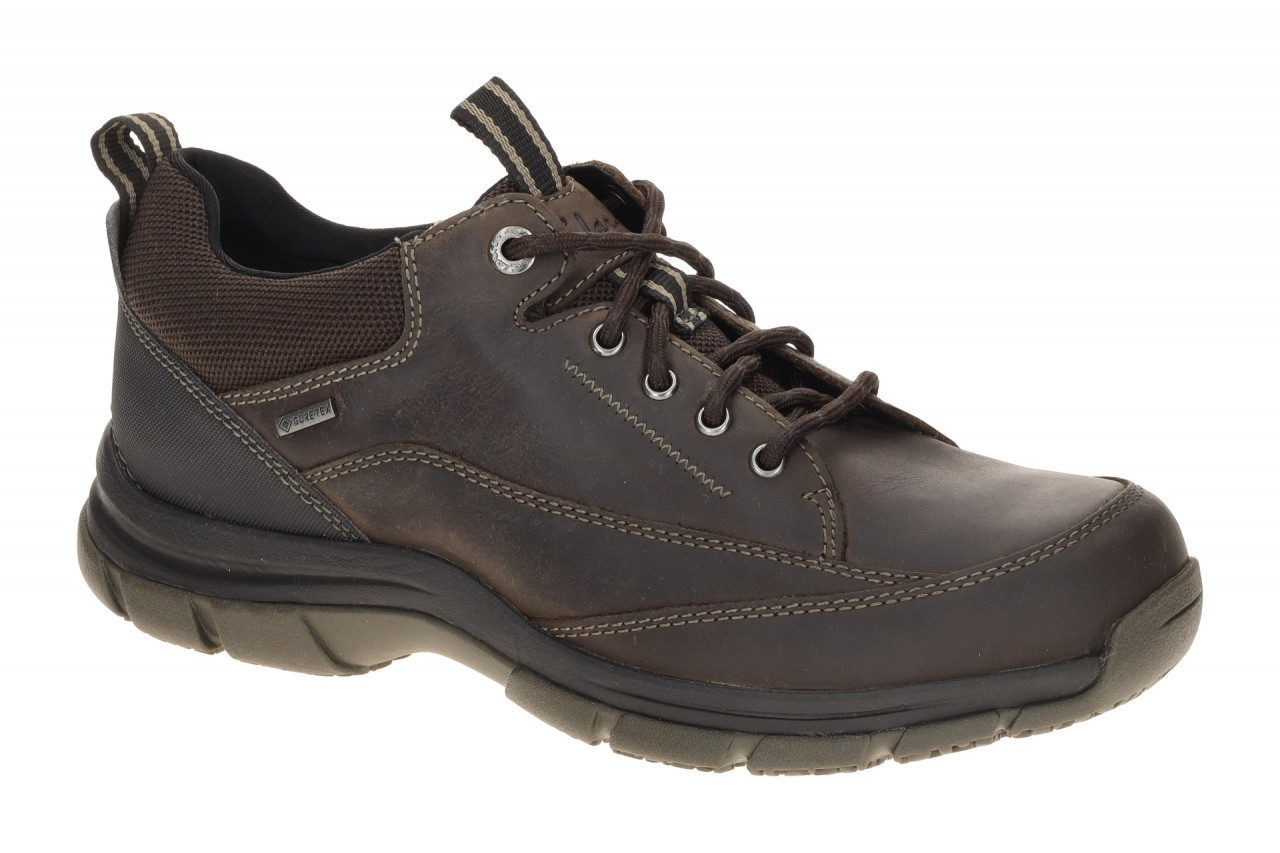 Clarks SPYPATH LO GTX 26184444 7 dunkel-braun - bequeme Halbschuhe f?r Herren 1 Clarks SPYPATH LO GTX 26184444 7 dunkel-braun - bequeme Halbschuhe f?r Herren
