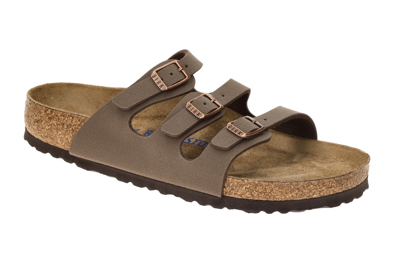Birkenstock FLORIDA BS 53881 braun - Pantolette f?r Damen 1 Birkenstock FLORIDA BS 53881 braun - Pantolette f?r Damen