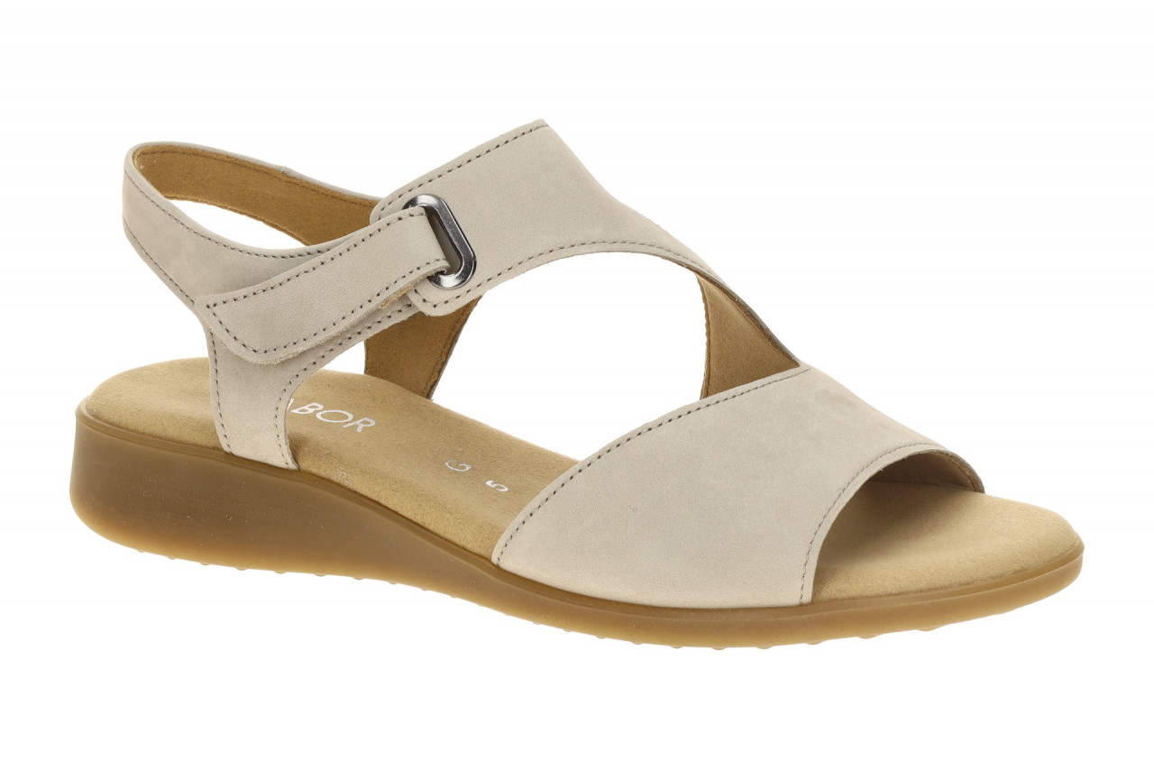 Gabor 82.803.43 grau - Riemchen Sandale f?r Damen 1 Gabor 82.803.43 grau - Riemchen Sandale f?r Damen