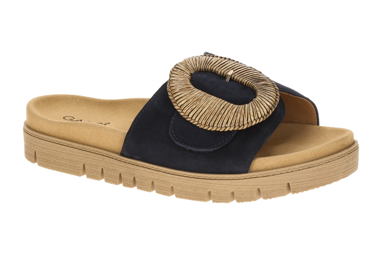 Gabor 83.742.16 dunkel-blau - Pantolette f?r Damen 1 Gabor 83.742.16 dunkel-blau - Pantolette f?r Damen