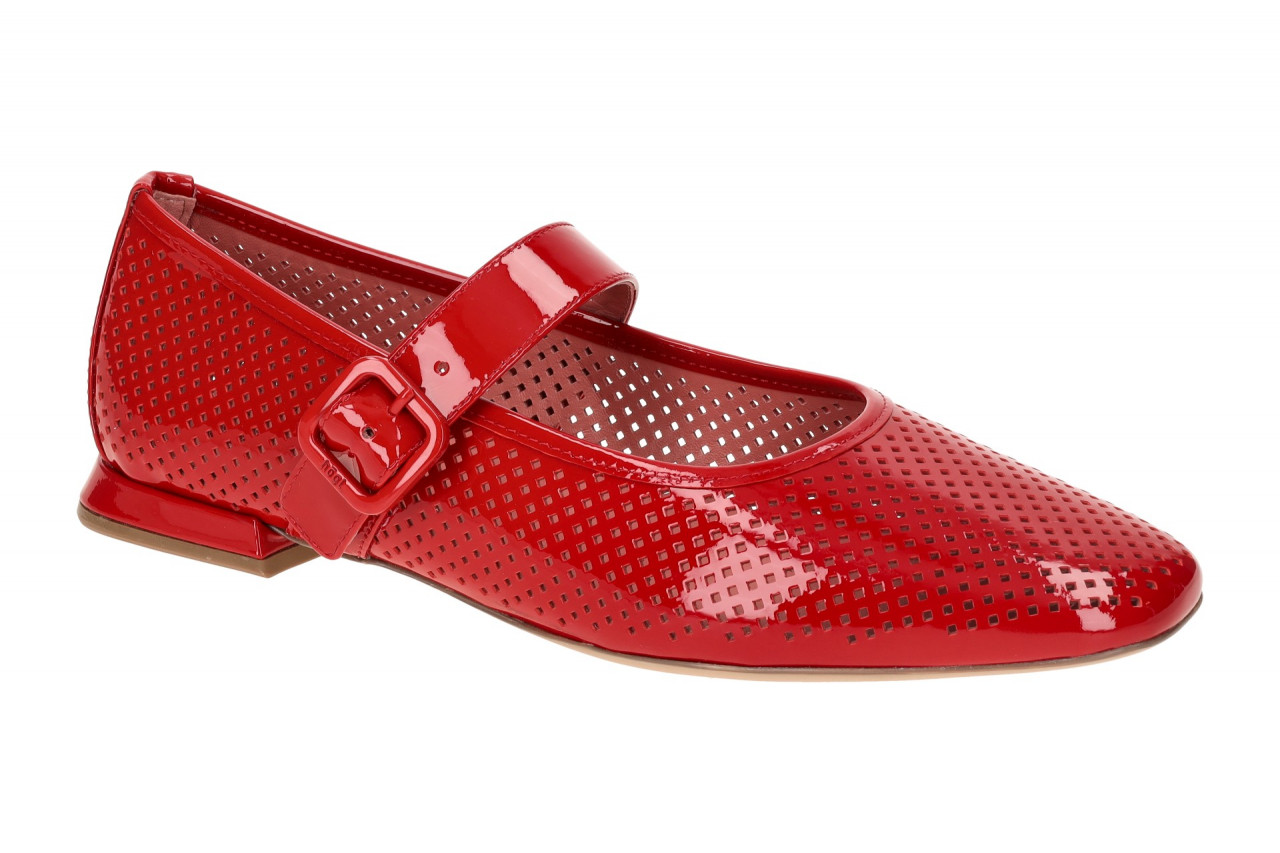 H?gl DOLLY 9-11 0964 4000 rot - Ballerina - Halbschuhe - Slipper f?r Damen 1 H?gl DOLLY 9-11 0964 4000 rot - Ballerina - Halbschuhe - Slipper f?r Damen