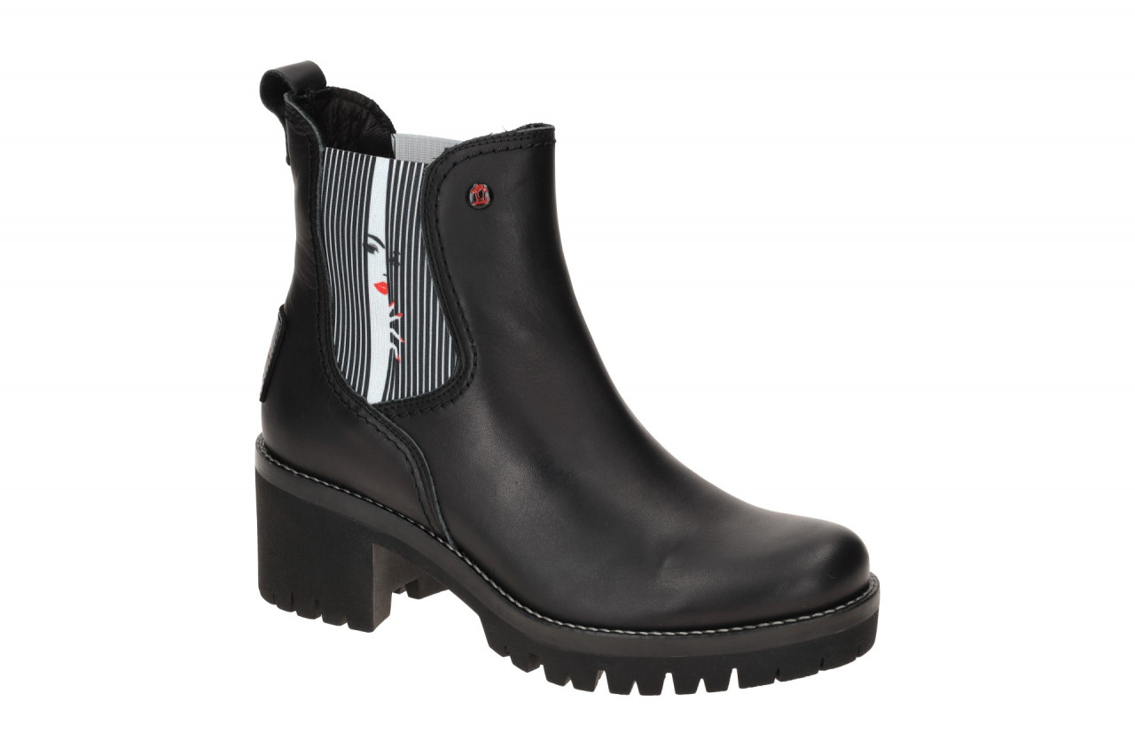 Panama Jack Pia B28 black schwarz - elegante Stiefelette f?r Damen 1 Panama Jack Pia B28 black schwarz - elegante Stiefelette f?r Damen