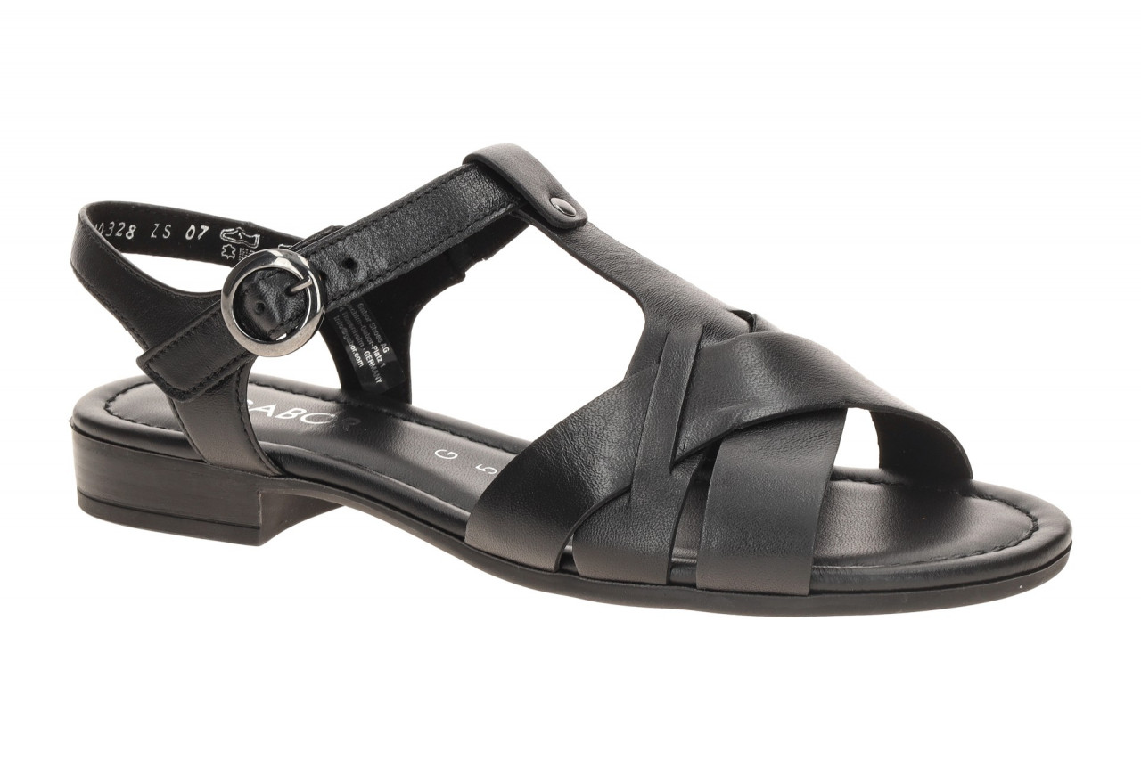 Gabor 82.794.57 schwarz - Riemchen Sandale f?r Damen 1 Gabor 82.794.57 schwarz - Riemchen Sandale f?r Damen