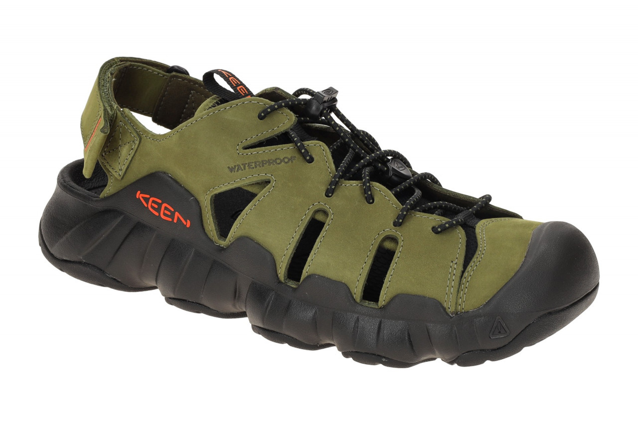 Keen HYPERPORT FISHERMAN LEATHER 1030722 olive - Trekkingsandale f?r Herren 1 Keen HYPERPORT FISHERMAN LEATHER 1030722 olive - Trekkingsandale f?r Herren
