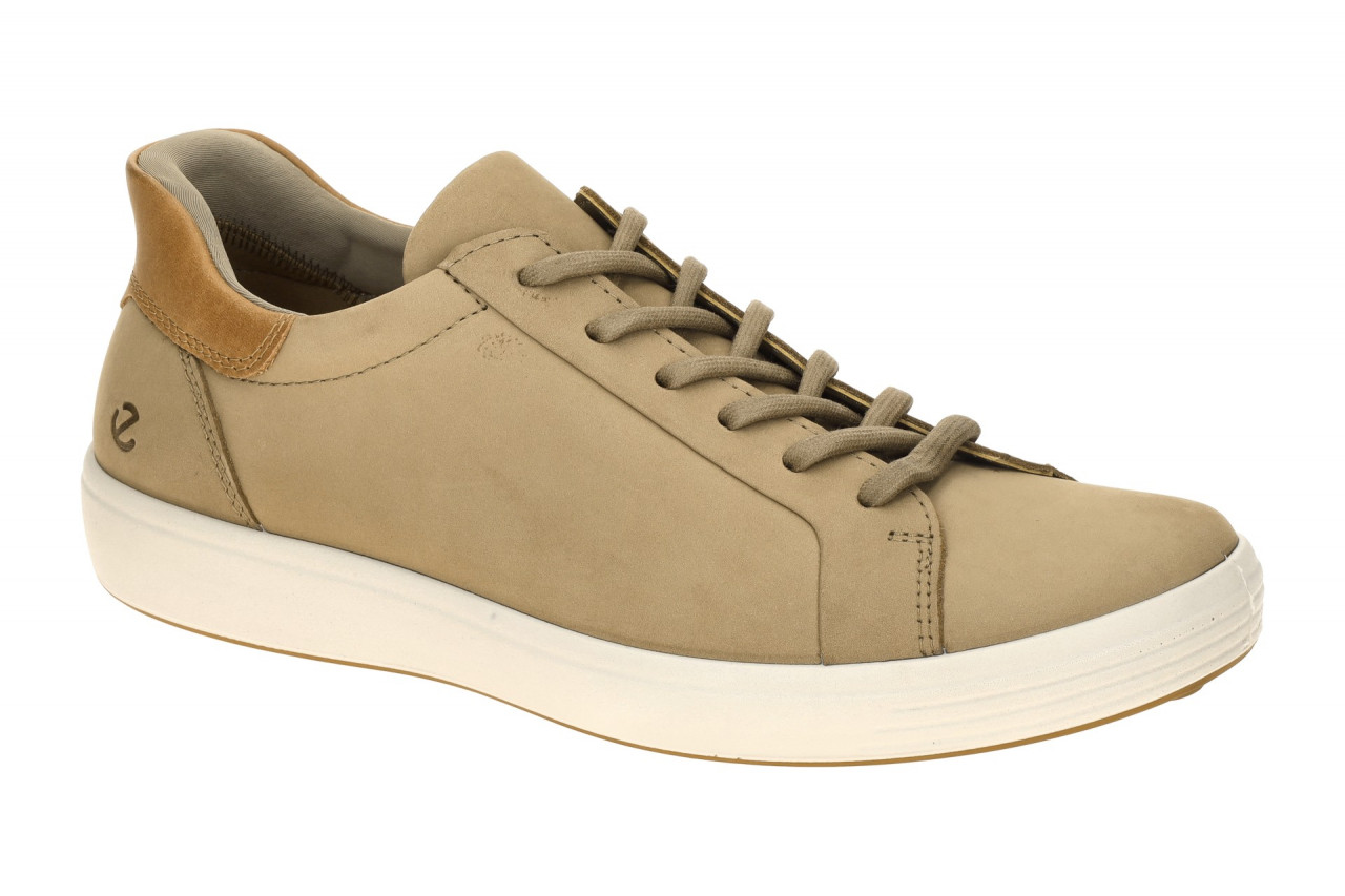 Ecco SOFT 7 MENS 47082461560 taupe - sportliche Slipper f?r Herren 1 Ecco SOFT 7 MENS 47082461560 taupe - sportliche Slipper f?r Herren