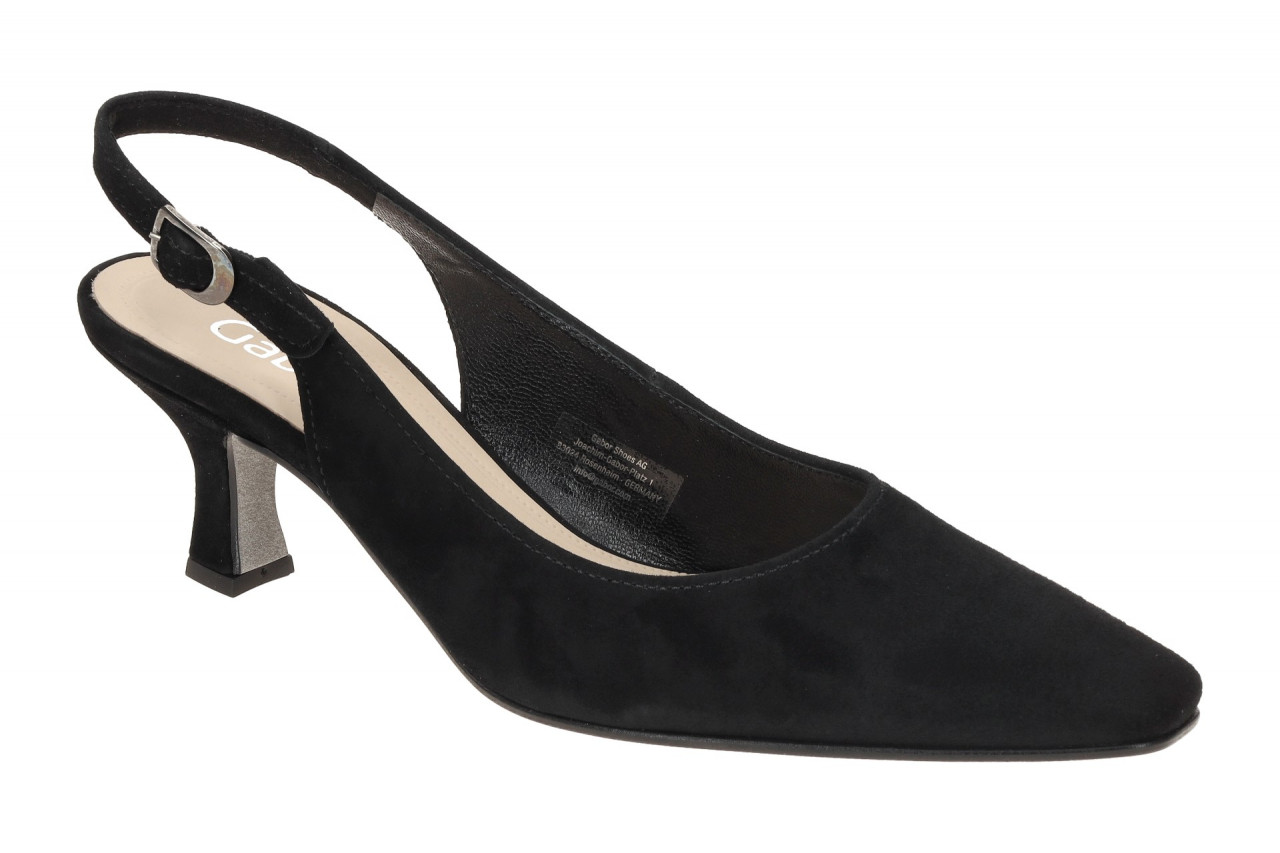 Gabor 81.510.17 schwarz - Sling Pumps f?r Damen 1 Gabor 81.510.17 schwarz - Sling Pumps f?r Damen