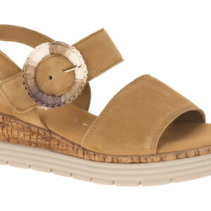 Gabor 82.706.35 braun - Riemchen Sandale f?r Damen
