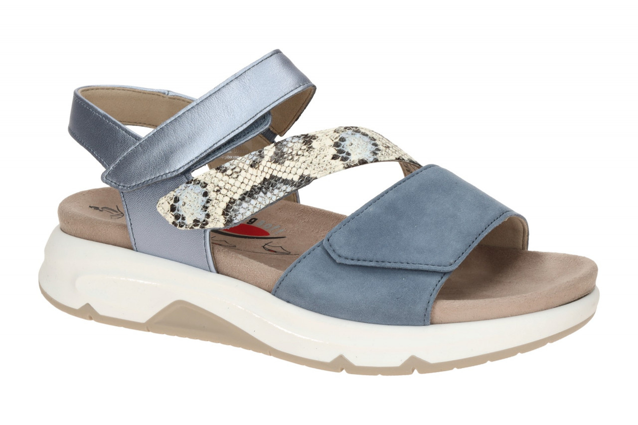 Gabor ROLLINGSOFT 86.882.26 hell-blau - Sandalette f?r Damen 1 Gabor ROLLINGSOFT 86.882.26 hell-blau - Sandalette f?r Damen