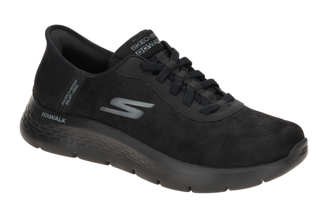 Skechers GO WALK FLEX 216326 BBK schwarz - sportliche Slipper f?r Herren 1 Skechers GO WALK FLEX 216326 BBK schwarz - sportliche Slipper f?r Herren
