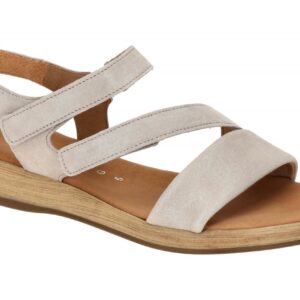 Gabor 62.733.14 grau - Riemchen Sandale f?r Damen