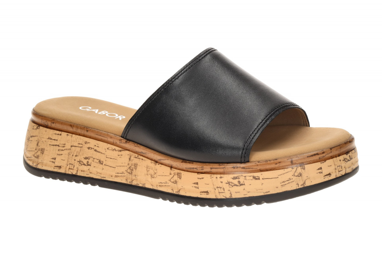 Gabor 82.740.57 schwarz - Pantolette f?r Damen 1 Gabor 82.740.57 schwarz - Pantolette f?r Damen