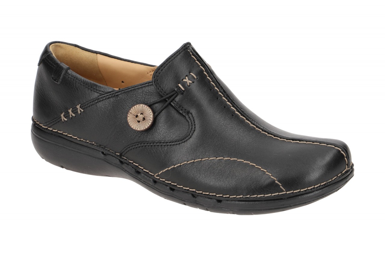 Clarks UN LOOP 20312837 4 schwarz - bequeme Slipper f?r Damen 1 Clarks UN LOOP 20312837 4 schwarz - bequeme Slipper f?r Damen