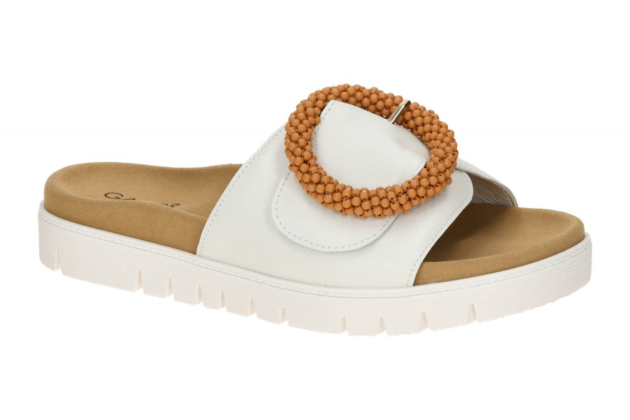 Gabor 83.745.21 wei? - Pantolette f?r Damen 1 Gabor 83.745.21 wei? - Pantolette f?r Damen