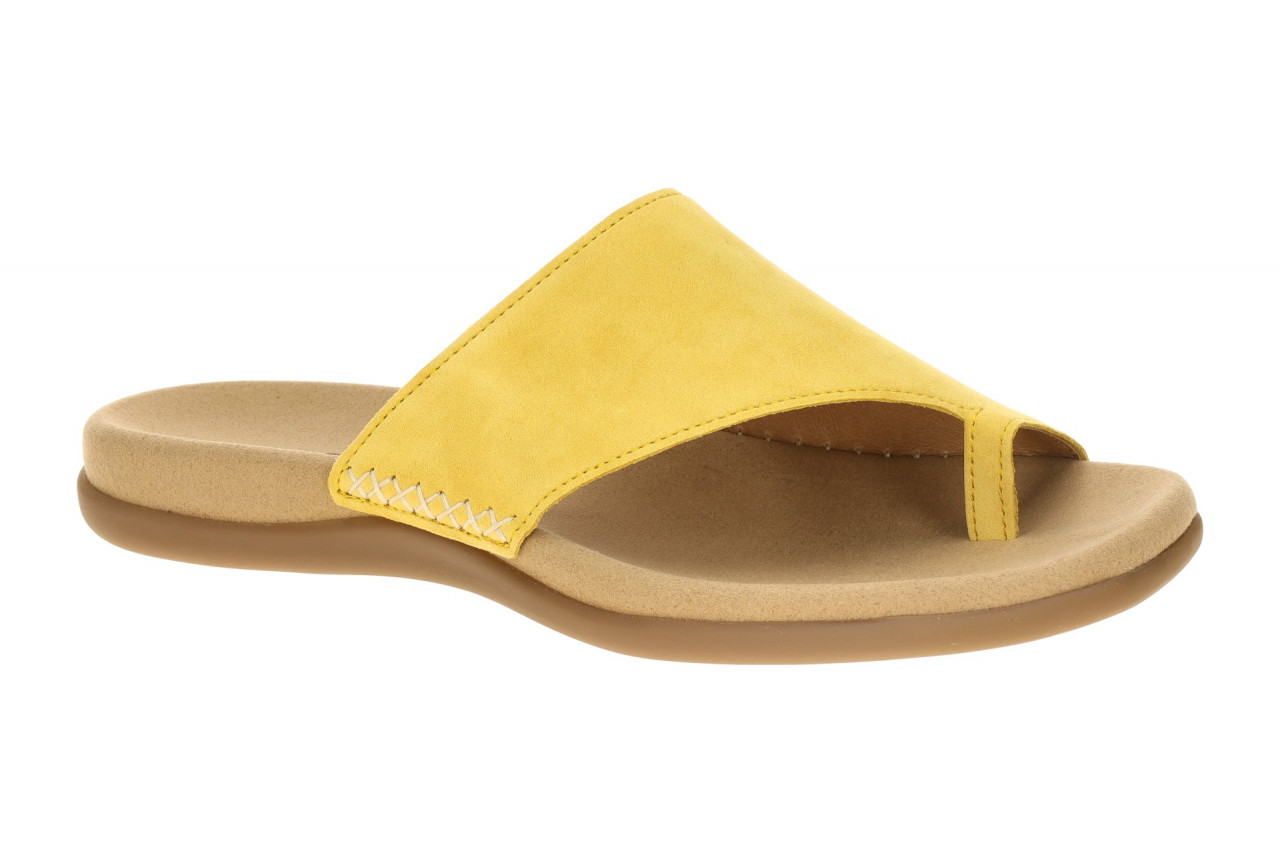 Gabor 83.700.33 gelb - Pantoletten f?r Damen 1 Gabor 83.700.33 gelb - Pantoletten f?r Damen