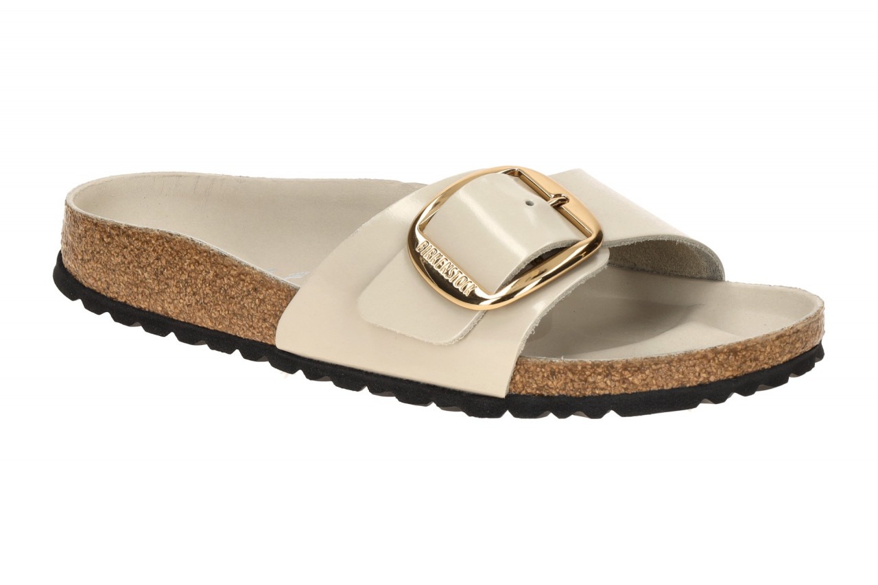 Birkenstock MADRID BIG BUCKLE 1031823 hell-grau - Pantolette f?r Damen 1 Birkenstock MADRID BIG BUCKLE 1031823 hell-grau - Pantolette f?r Damen