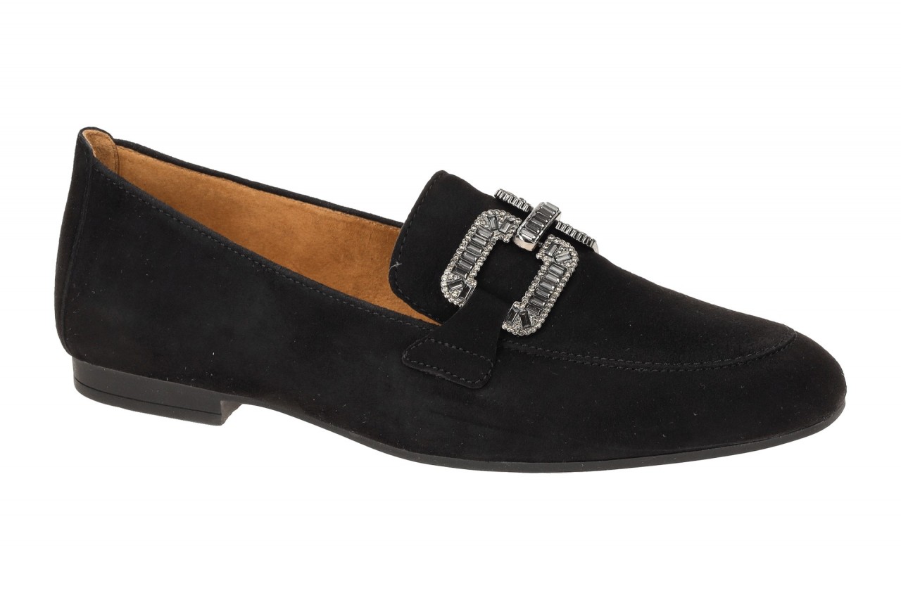 Gabor 65.210.17 schwarz - elegante Slipper f?r Damen 1 Gabor 65.210.17 schwarz - elegante Slipper f?r Damen