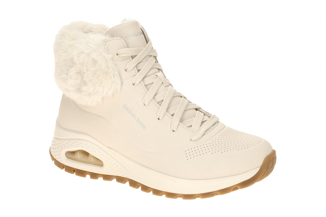 Skechers UNO 167274 NAT wei? - Mid Cut Sneakers f?r Damen 1 Skechers UNO 167274 NAT wei? - Mid Cut Sneakers f?r Damen