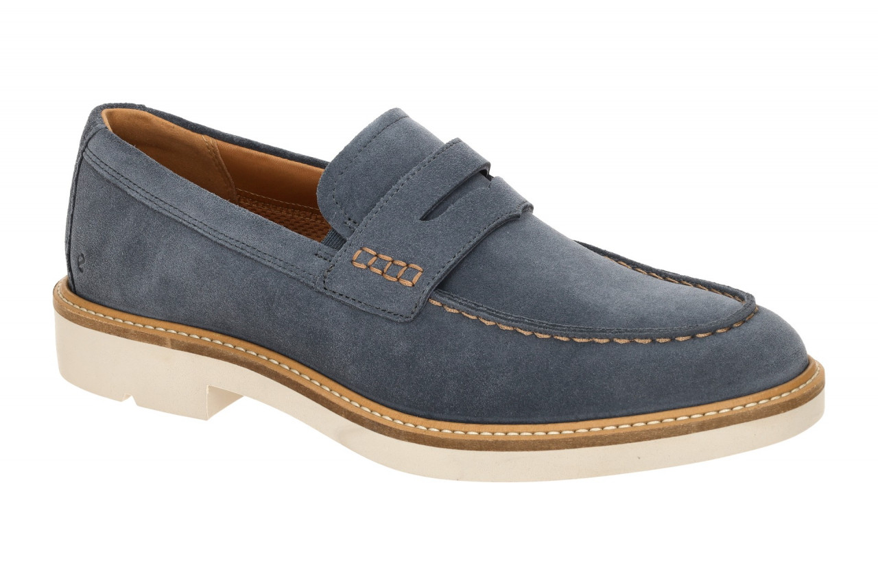 Ecco METROPOLE LONDON 52565405415 blau - elegante Slipper f?r Herren 1 Ecco METROPOLE LONDON 52565405415 blau - elegante Slipper f?r Herren