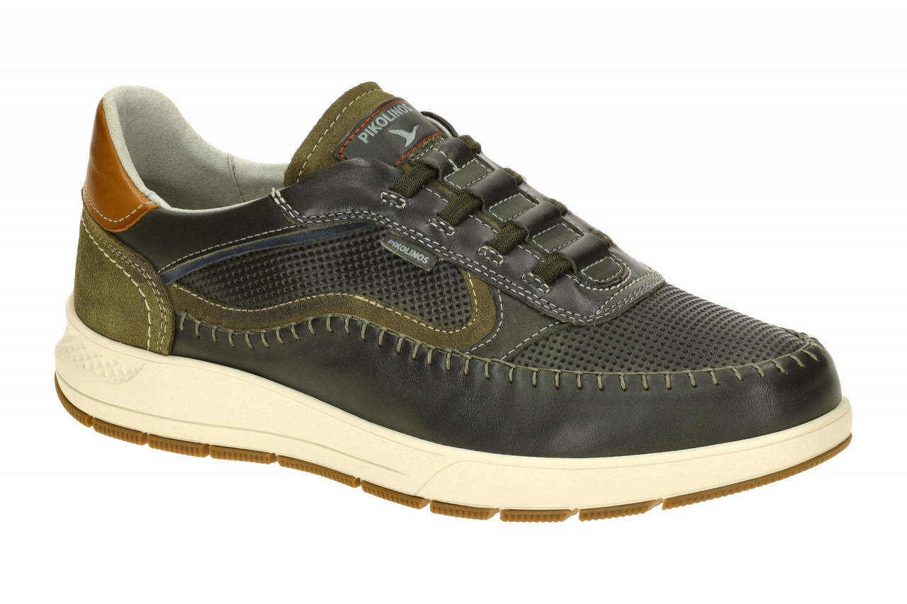 Pikolinos SALAMANCA M7W-6423C1 pine dunkel-gr?n - bequeme Slipper f?r Herren 1 Pikolinos SALAMANCA M7W-6423C1 pine dunkel-gr?n - bequeme Slipper f?r Herren