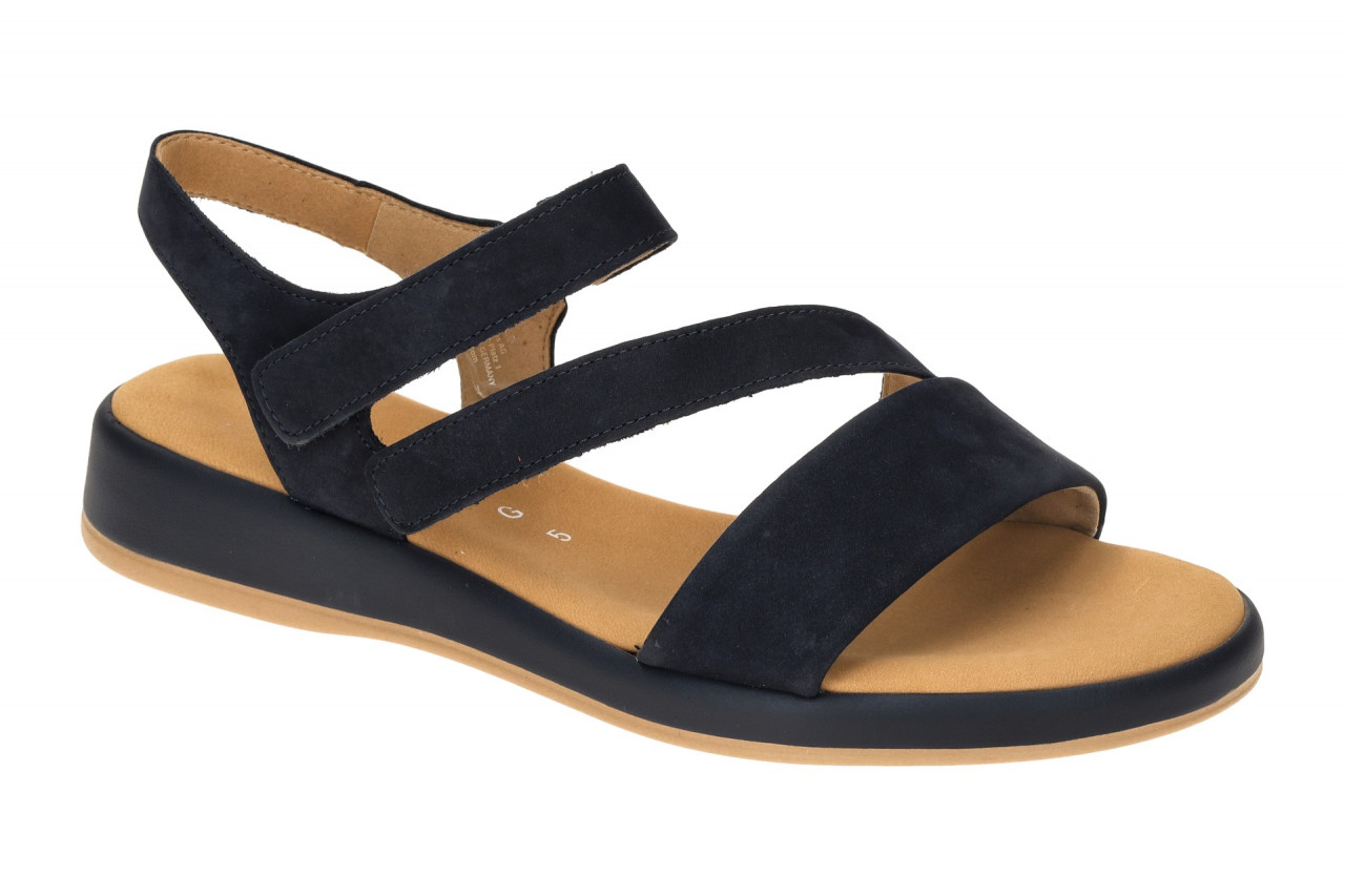 Gabor 82.733.36 blau - Riemchen Sandale f?r Damen 1 Gabor 82.733.36 blau - Riemchen Sandale f?r Damen