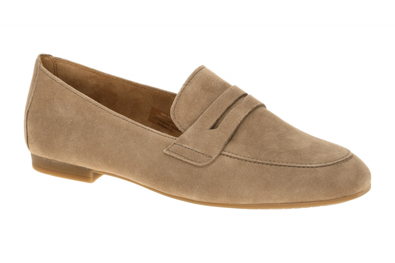Gabor 85.213.18 hell-braun - elegante Slipper f?r Damen 1 Gabor 85.213.18 hell-braun - elegante Slipper f?r Damen
