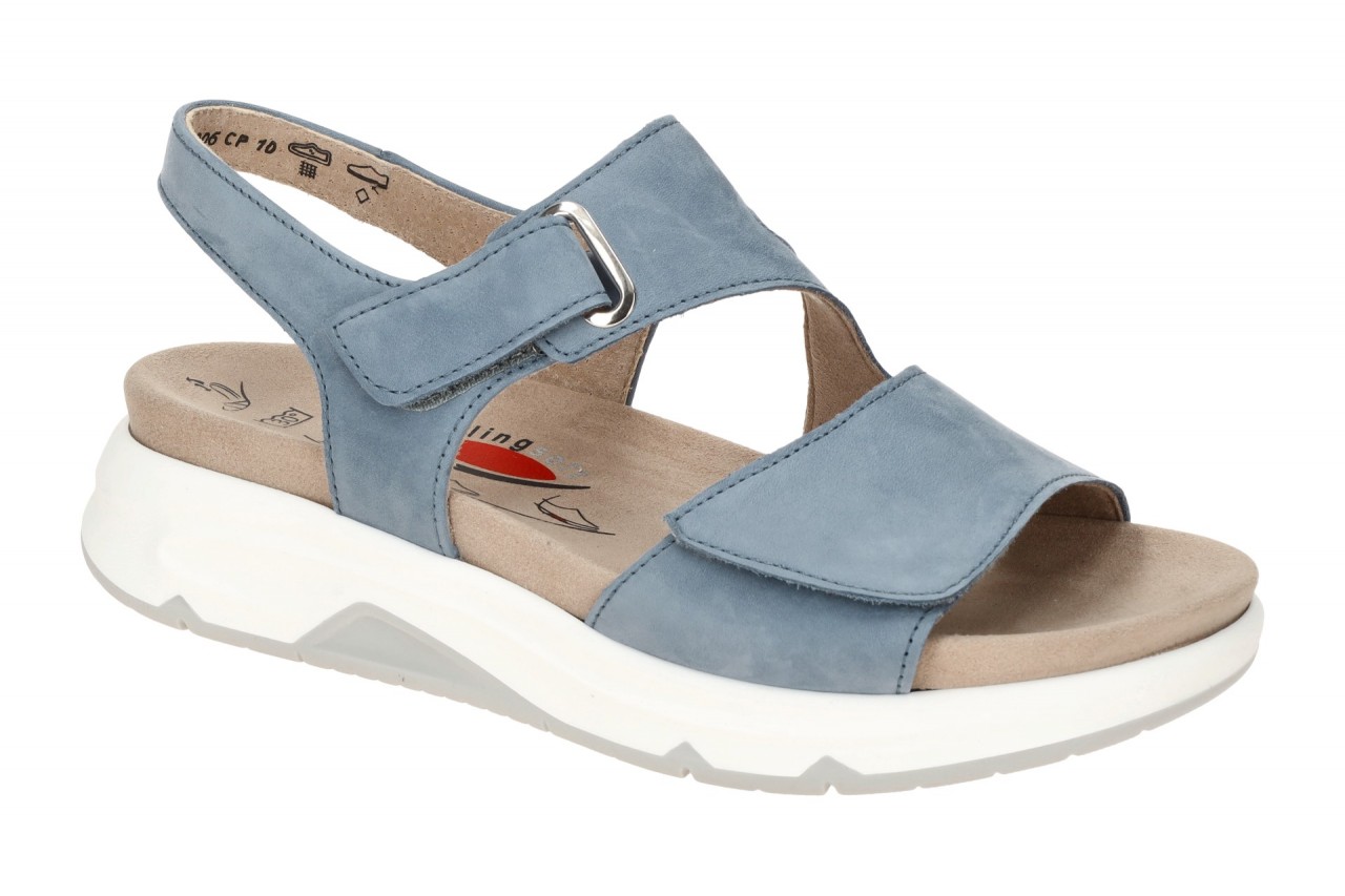 Gabor ROLLINGSOFT 46.885.26 hell-blau - Sandalette f?r Damen 1 Gabor ROLLINGSOFT 46.885.26 hell-blau - Sandalette f?r Damen
