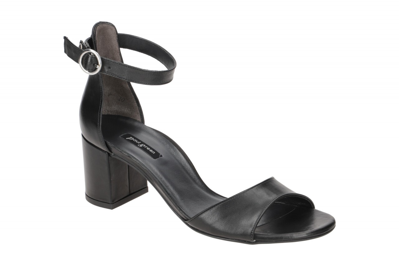 Paul Green 6062-01x schwarz - Riemchen Sandale f?r Damen 1 Paul Green 6062-01x schwarz - Riemchen Sandale f?r Damen