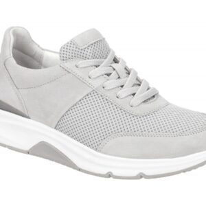 Gabor ROLLINGSOFT 86.897.40 hell-grau - sportliche Halbschuhe f?r Damen