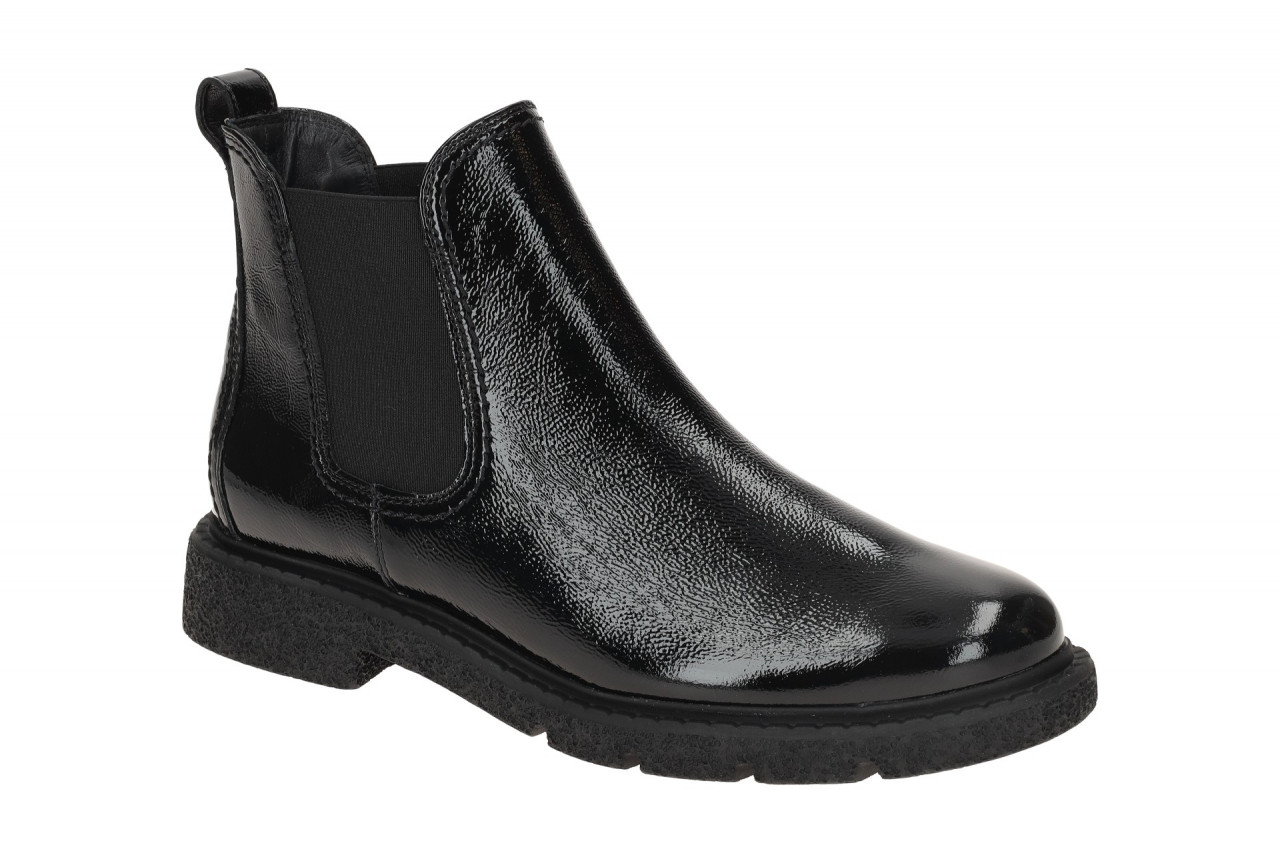 Paul Green 8258-01 schwarz - elegante Stiefelette f?r Damen 1 Paul Green 8258-01 schwarz - elegante Stiefelette f?r Damen