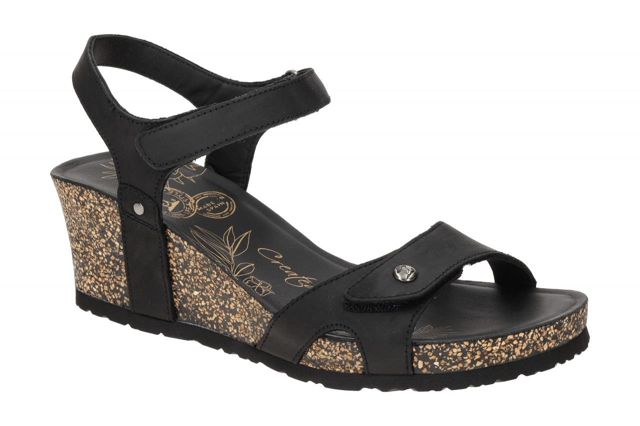 Panama Jack Julia Basics B1 schwarz - Riemchen Sandale f?r Damen 1 Panama Jack Julia Basics B1 schwarz - Riemchen Sandale f?r Damen