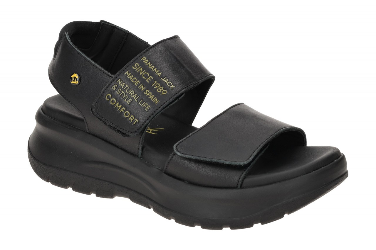 Panama Jack Noah B1 schwarz - Sandalette f?r Damen 1 Panama Jack Noah B1 schwarz - Sandalette f?r Damen