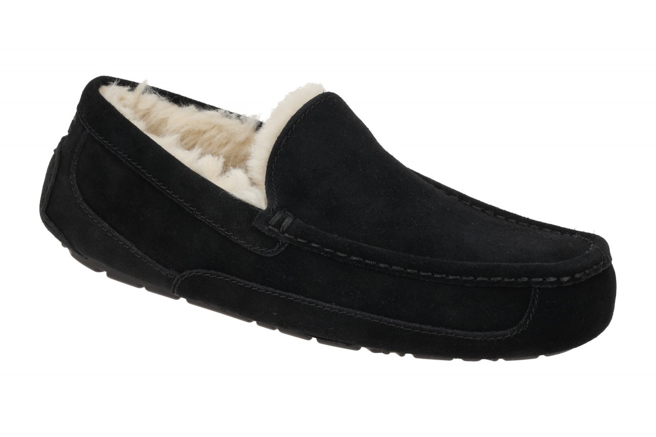 UGG ASCOT 1101110 blk schwarz - bequeme Slipper f?r Herren 1 UGG ASCOT 1101110 blk schwarz - bequeme Slipper f?r Herren