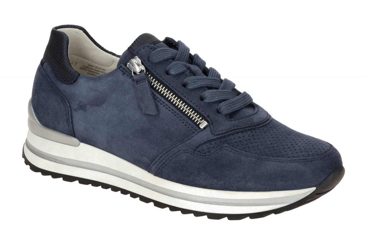 Gabor 86.528.26 blau - Sneakers f?r Damen 1 Gabor 86.528.26 blau - Sneakers f?r Damen