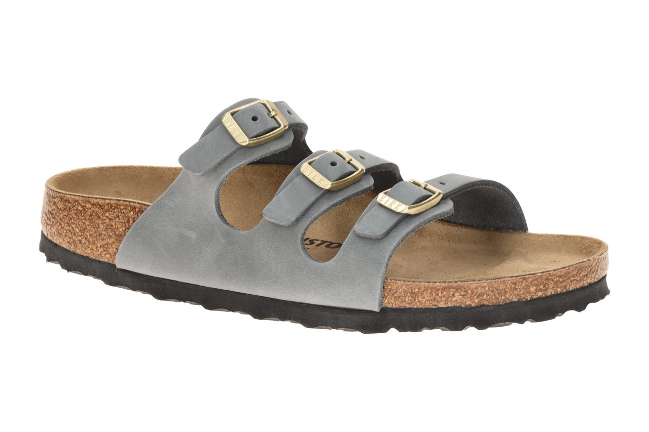 Birkenstock FLORIDA BS 1031891 blau - Pantolette f?r Damen 1 Birkenstock FLORIDA BS 1031891 blau - Pantolette f?r Damen