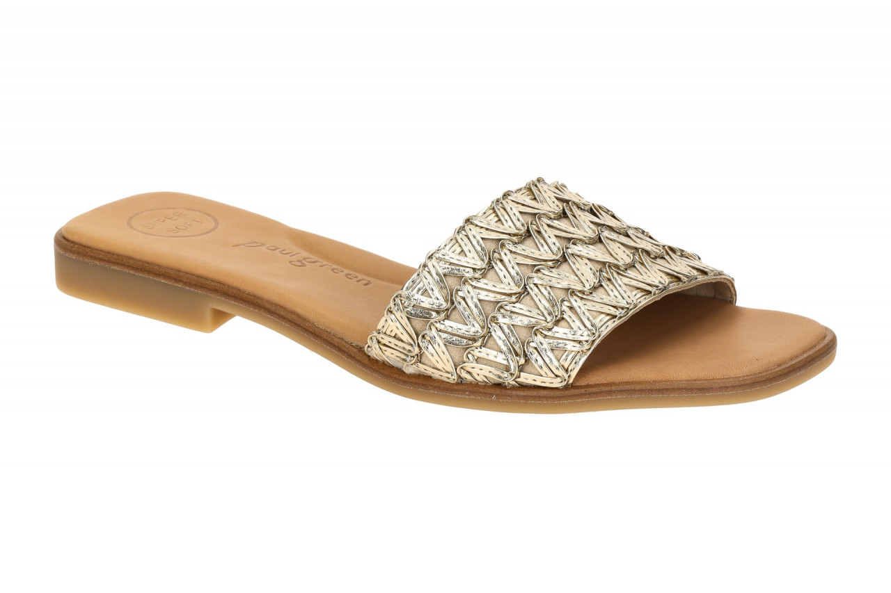 Paul Green 6139-01 grau - elegante Pantolette f?r Damen 1 Paul Green 6139-01 grau - elegante Pantolette f?r Damen