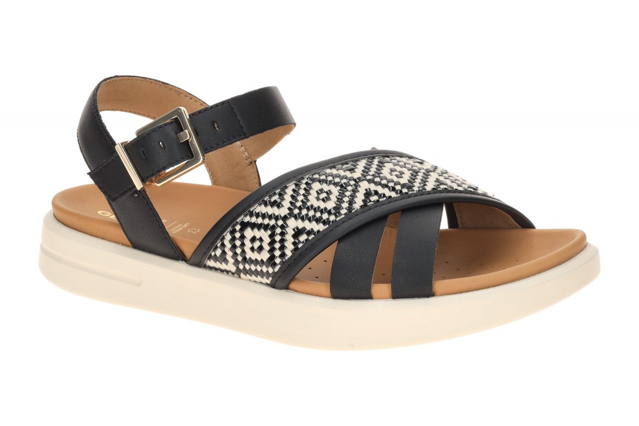 Geox XAND 2S D65PAB 09B11C9999 schwarz - Sandalette f?r Damen 1 Geox XAND 2S D65PAB 09B11C9999 schwarz - Sandalette f?r Damen